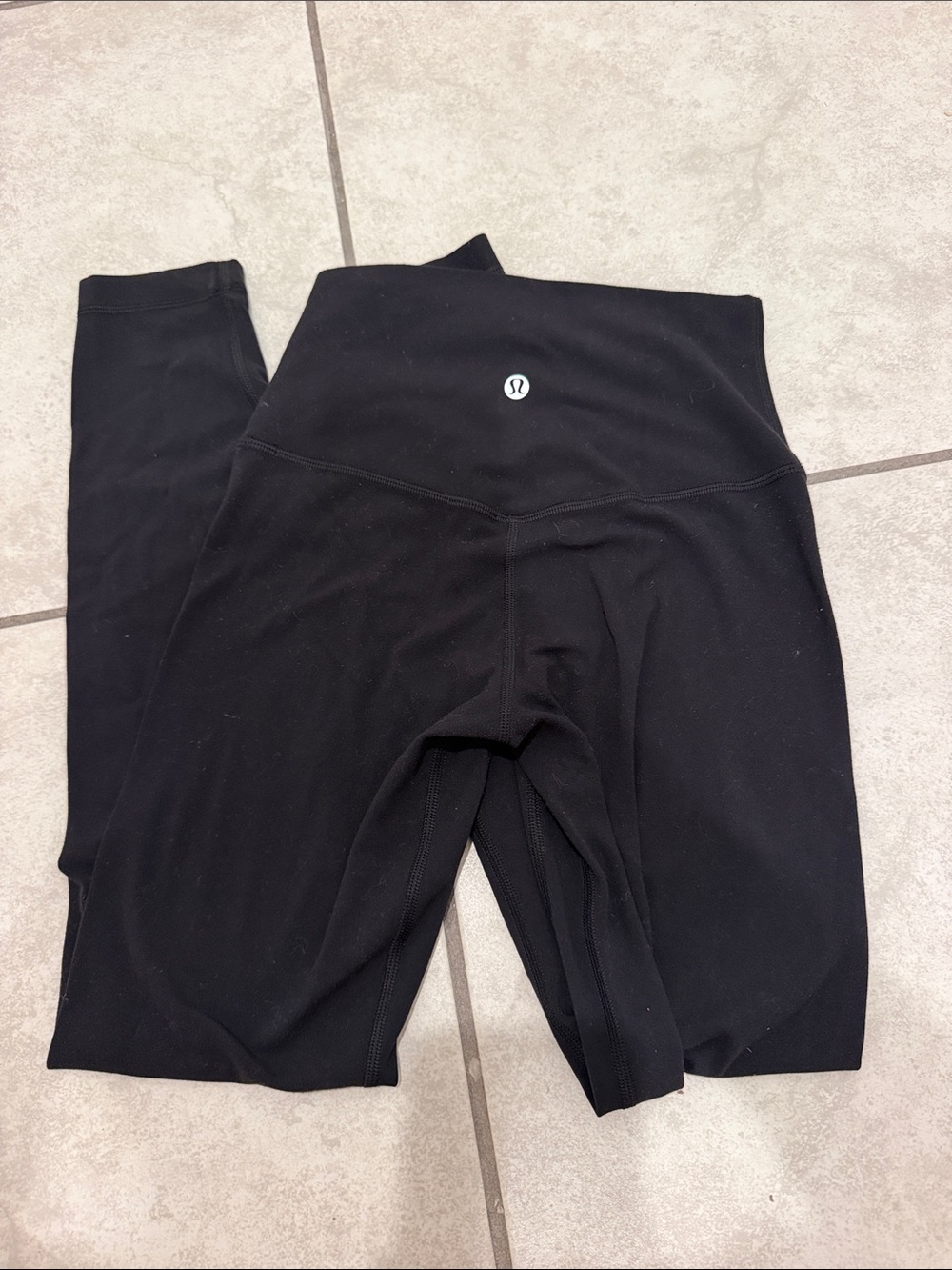 lululemon athletica Kids Black High-Waist Leggings